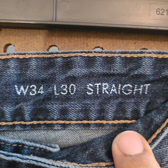 Calvin Klein Straight Leg Jeans - Picture 4 of 5